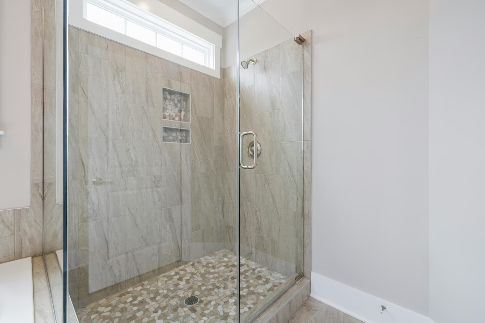 Frozen shower drain pipes